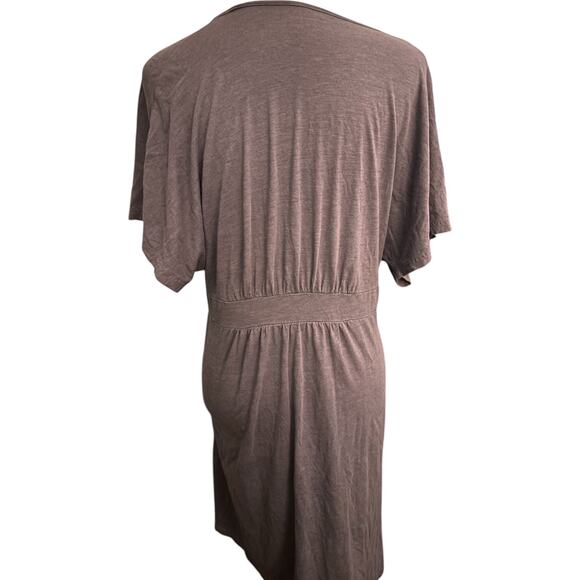 Garnet Hill Easy Banded Knit Dress, Cotton Modal Blend, Women's Size Small - Picture 3 of 5